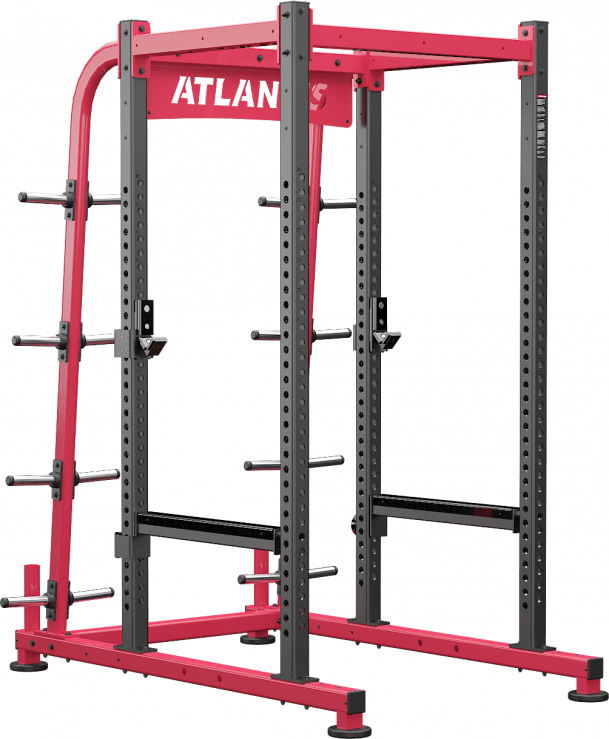 ATLANTIS Power Rack - Heavy Duty Home Gym Equipment for Strength Training & Weightlifting | Perfect for Home Workouts & Garage Gyms
