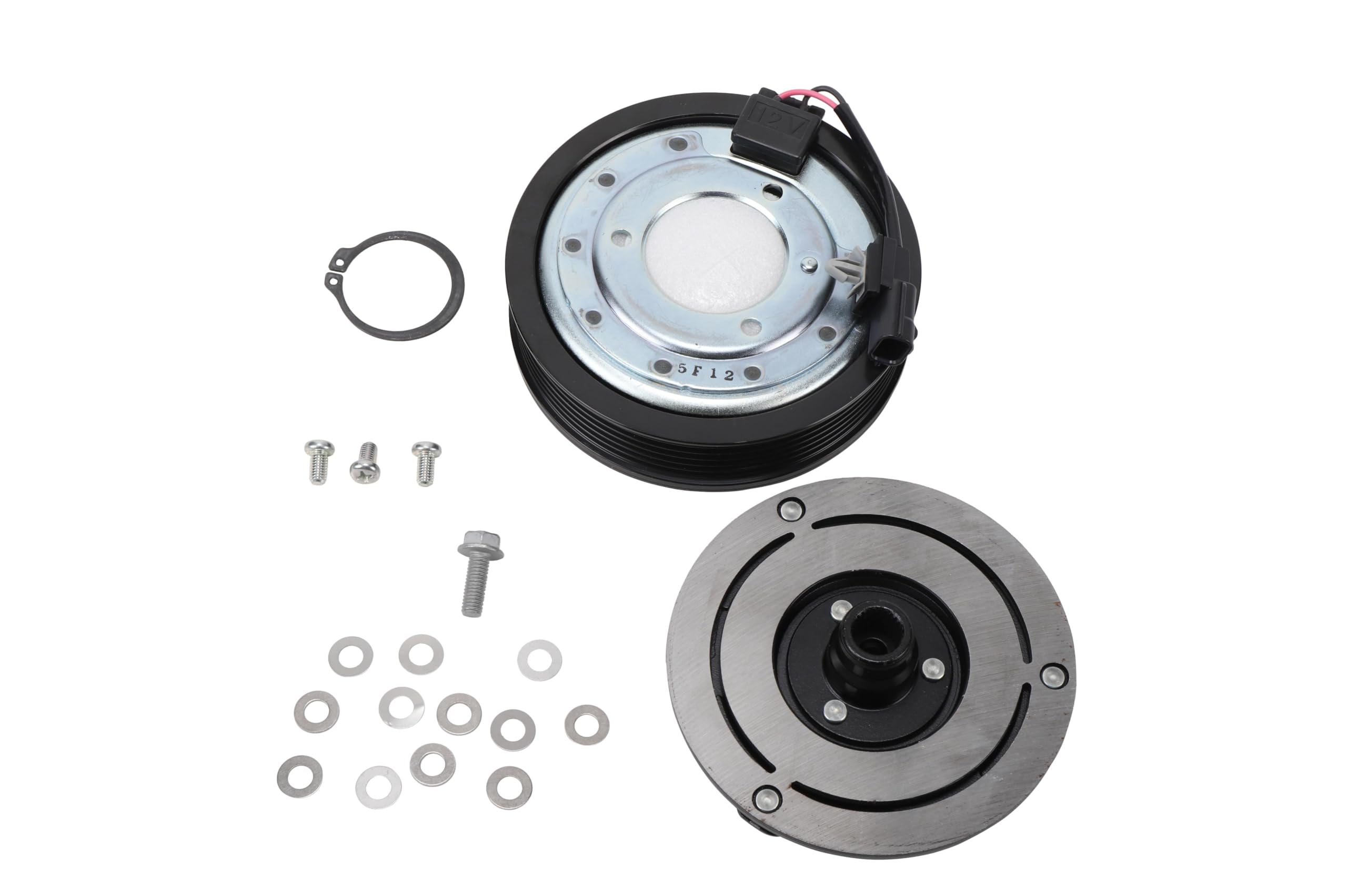 GM Parts 19317014 Air Conditioning Compressor & Clutch Assembly - Replacement for GM Vehicles | Keep Your Car Cool in Summer & Winter Driving
