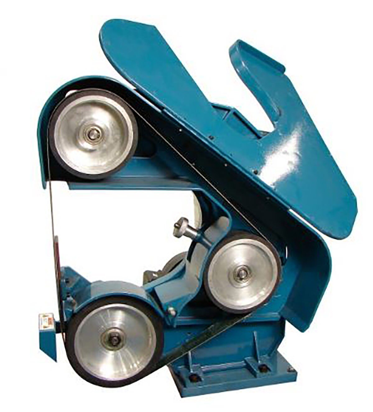 Baileigh Industrial BA9 1000672 BG-260-3 220V 3-Wheel Variable Speed Belt Grinder for Metalworking, Woodworking & Knife Making - Professional Workshop & DIY Projects