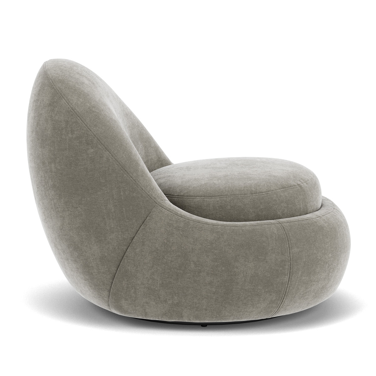 Babette Fabric Swivel Armchair - Modern Living Room Accent Chair with 360° Rotation | Perfect for Home Office, Lounge & Reading Nook