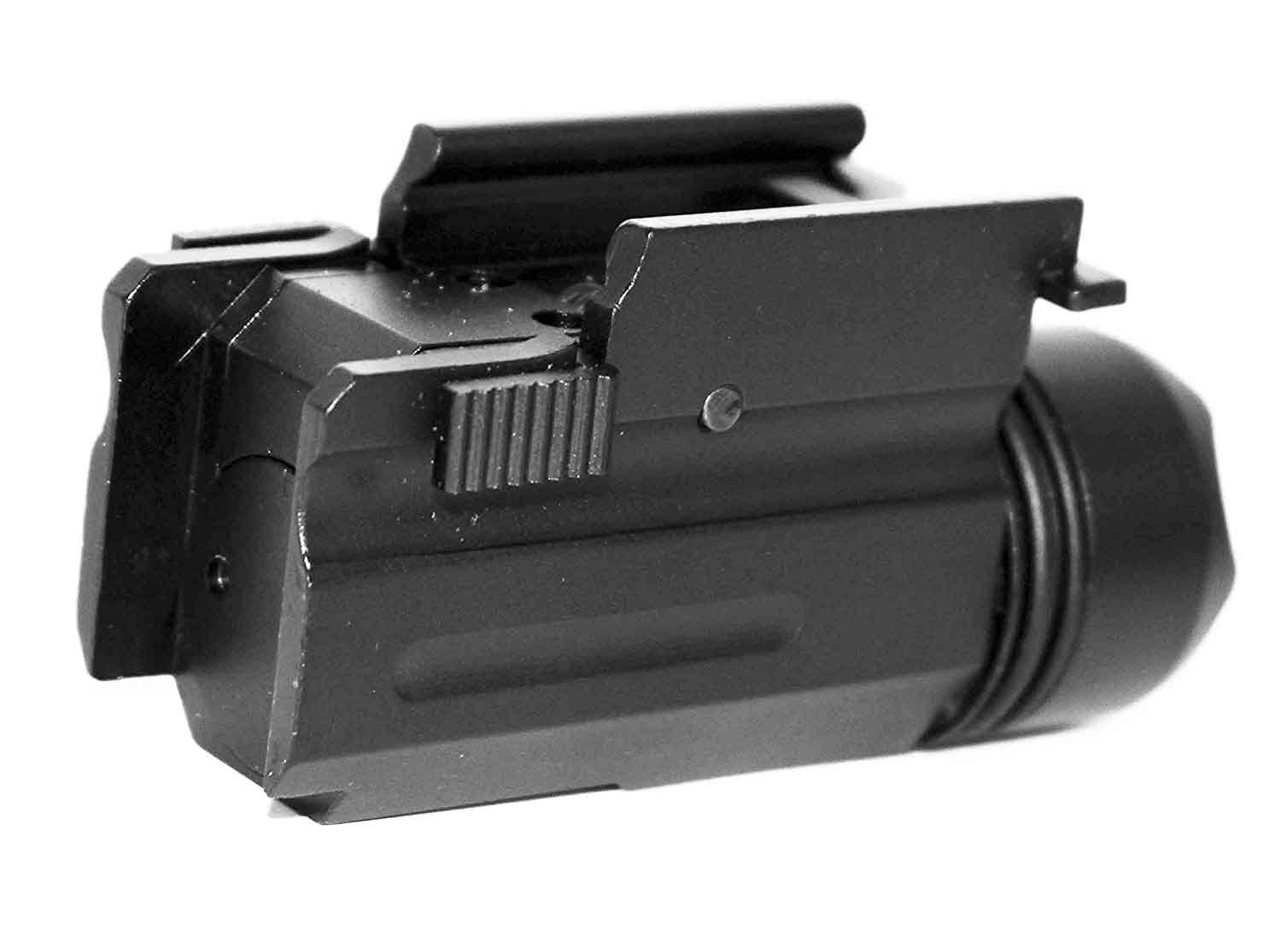 CZ P-07 Tactical Flashlight with Picatinny/Weaver Rail Mount - Aluminum Black Home Defense & Tactical Accessory for Handguns - Perfect for Night Operations, Home Security & Outdoor Activities