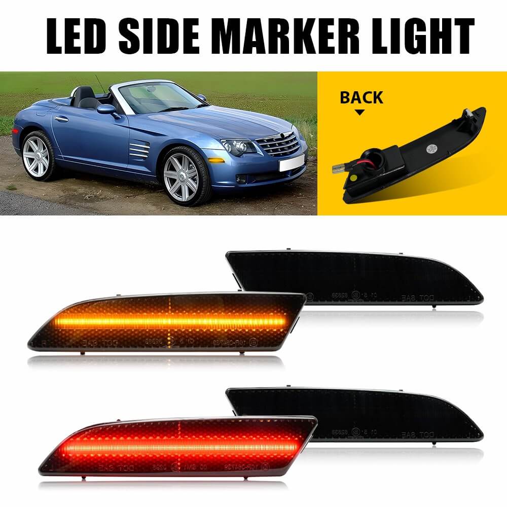 Smoke Len LED Side Marker Light