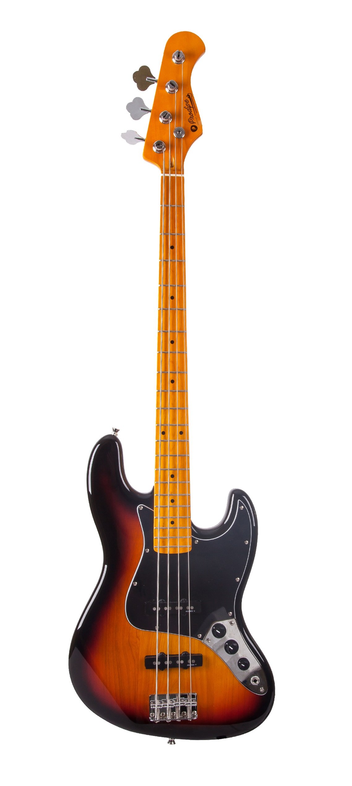 4 String Bass Guitar (JB80 MA SUNB) - Professional Electric Bass for Beginners & Musicians | Perfect for Live Performances, Studio Recording & Practice