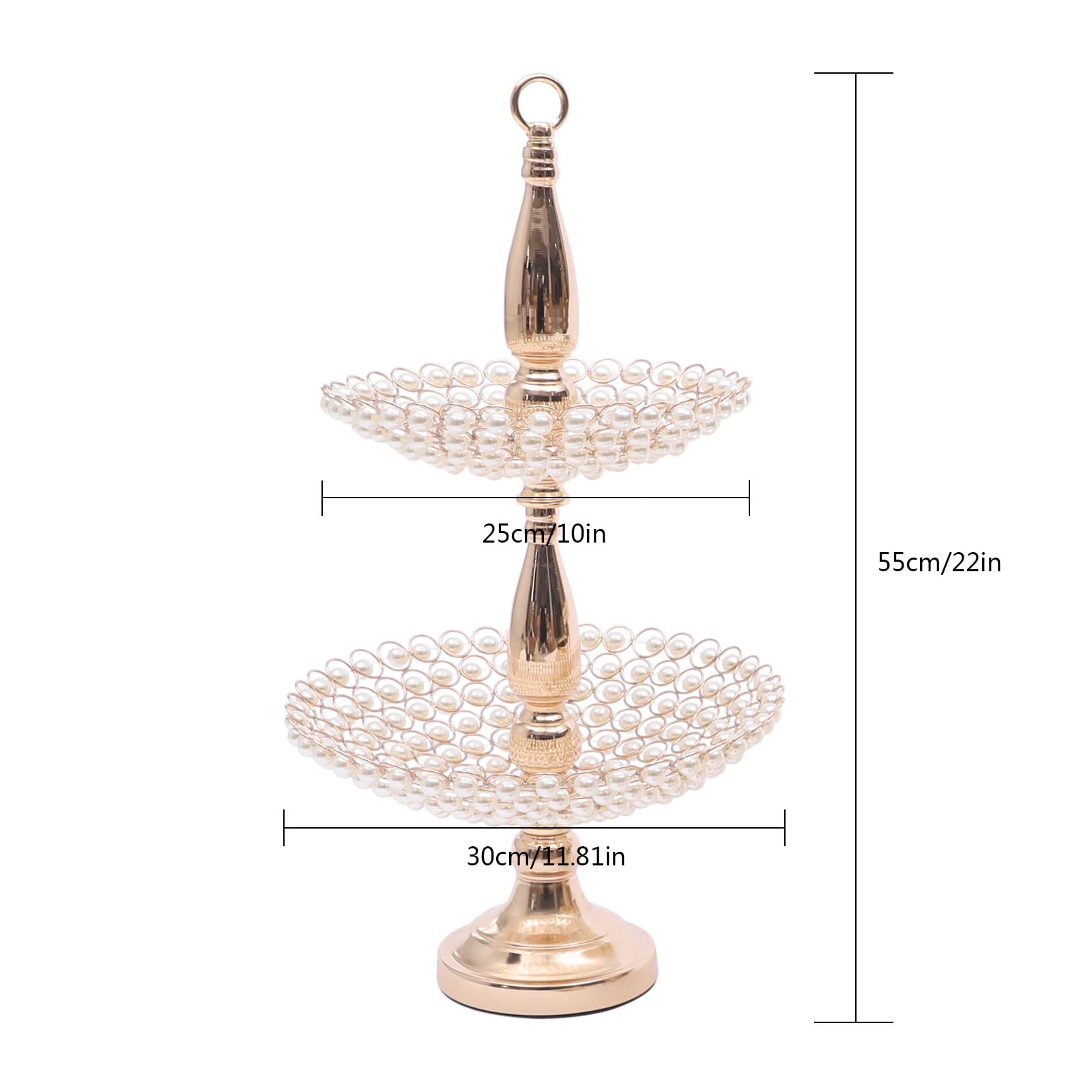 Gdrasuya10 8-Piece Cake Stand Set - Elegant Tiered Dessert Tower for Wedding, Birthday Party, Anniversary & Celebration | Perfect for Cupcakes, Pastries & Sweet Treats Display