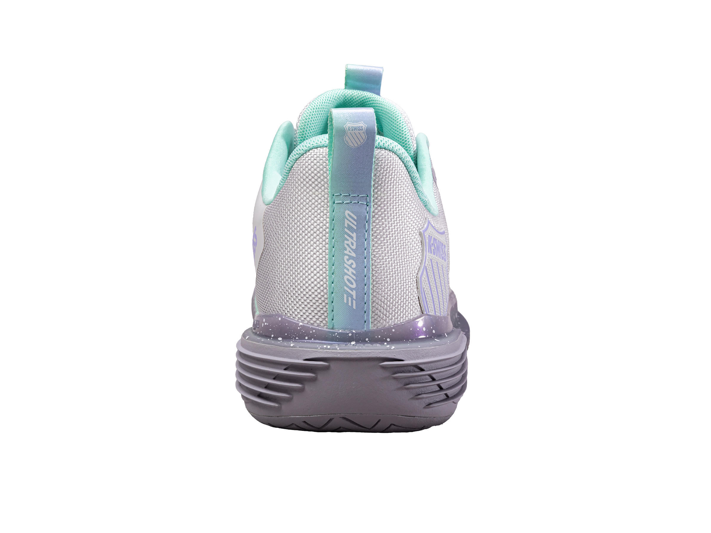 ULTRASHOT 3 Running Shoes - NIMBUS CLOUD/LILAC GRAY/NEON PURPLE | Lightweight & Cushioned for Women | Perfect for Jogging, Gym Workouts & Daily Wear