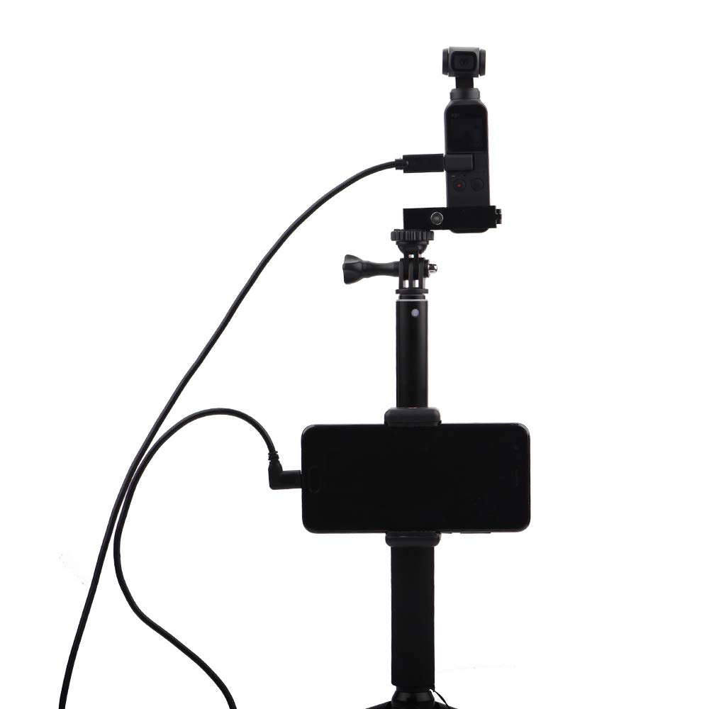 MiTASQ Type-C Converter Adapter for DJI Osmo Pocket - 1M USB-C Expansion Cable & Stabilizer Accessories | Perfect for Vlogging, Travel Filming & Handheld Gimbal Connectivity