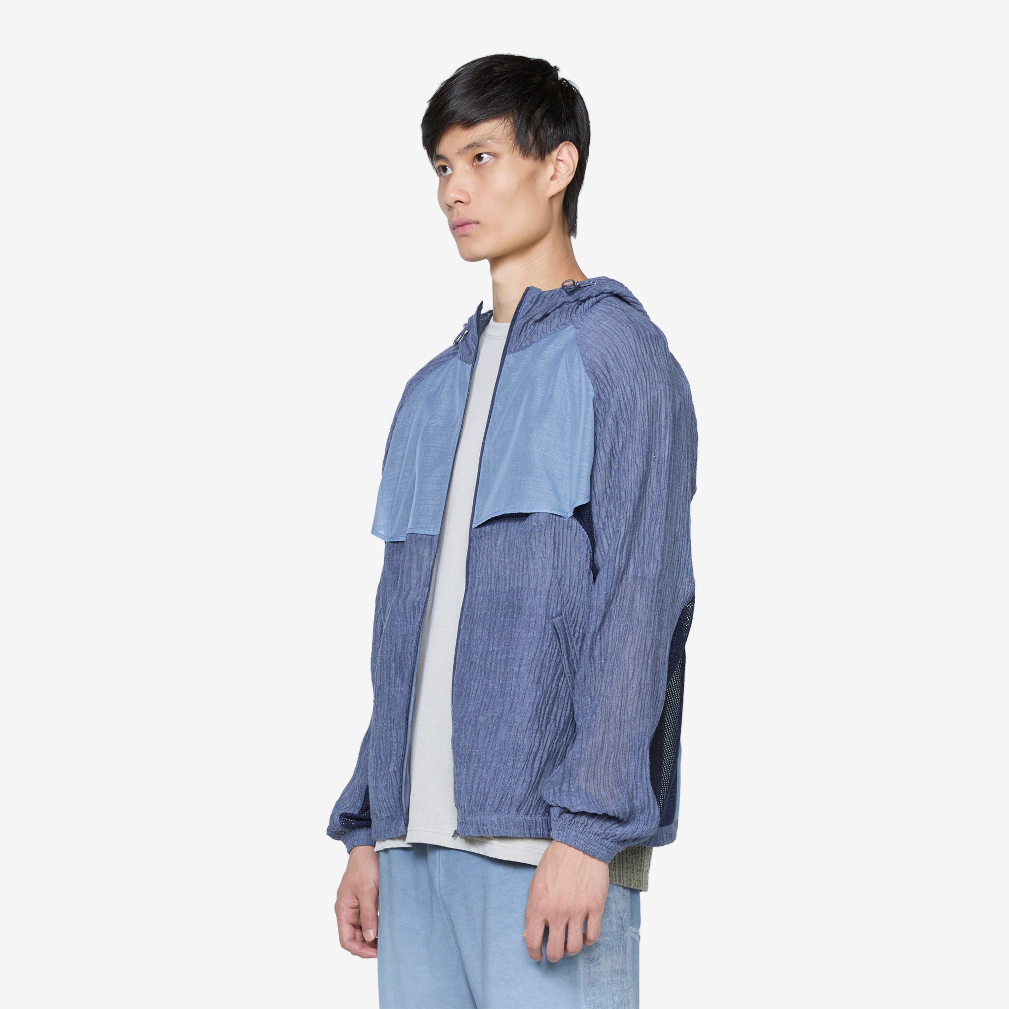 Ep.5 08 Blue Jacket for Men - Lightweight Waterproof Windbreaker for Outdoor Hiking, Running & Travel