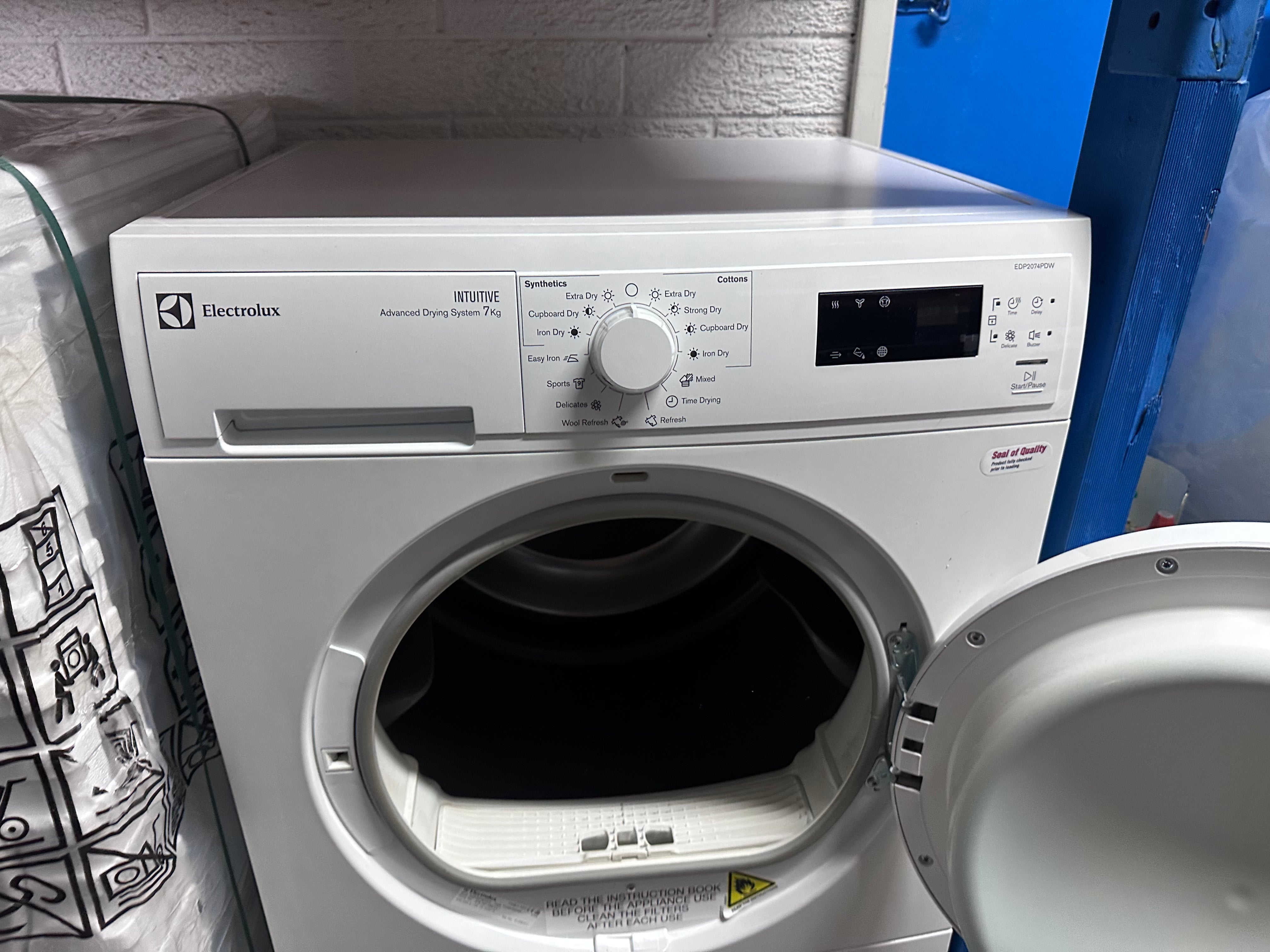 Electrolux 7kg Condenser Dryer - Energy Efficient & Quiet | Refurbished Like New | Perfect for Small Apartments & Laundry Rooms