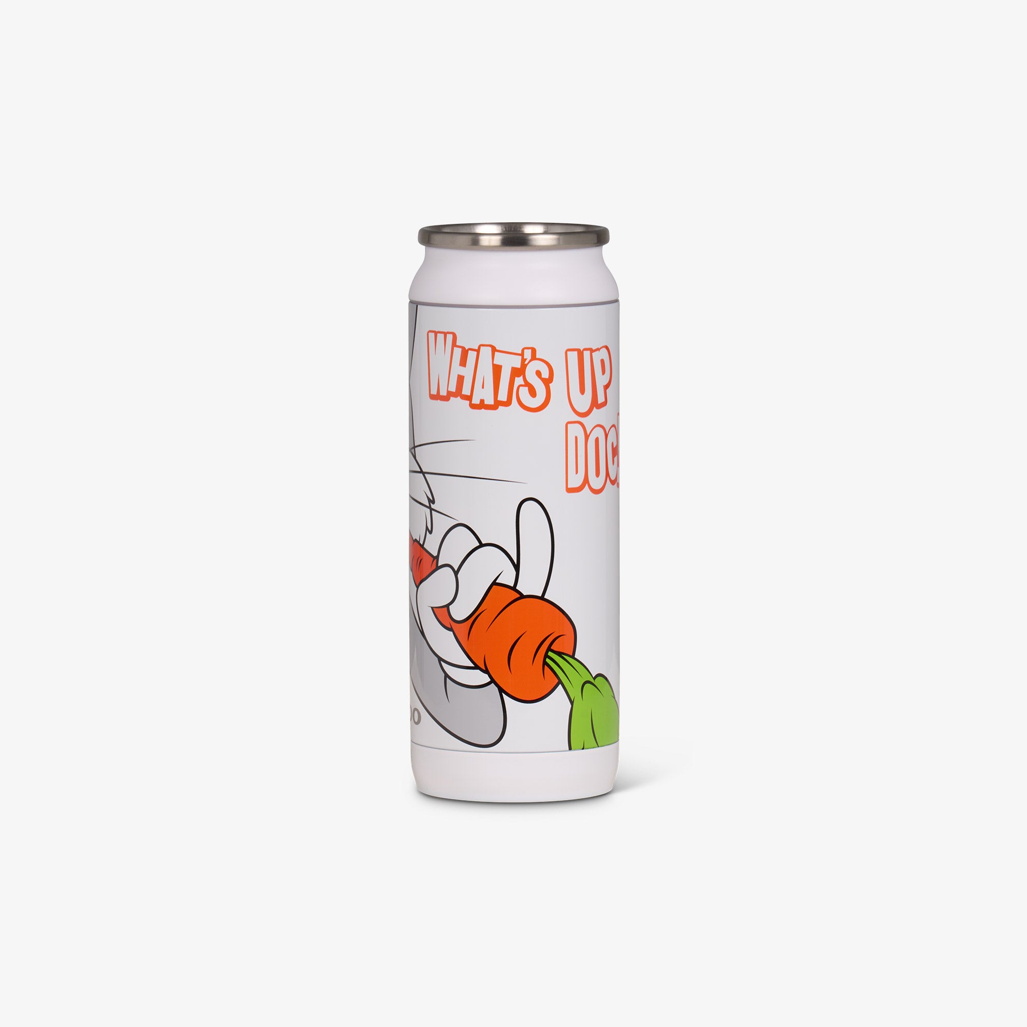 Bugs Bunny™ 16 Oz Insulated Stainless Steel Tumbler Cup with Lid and Straw - Perfect for Coffee, Tea, Cold Drinks at Home, Office or Travel
