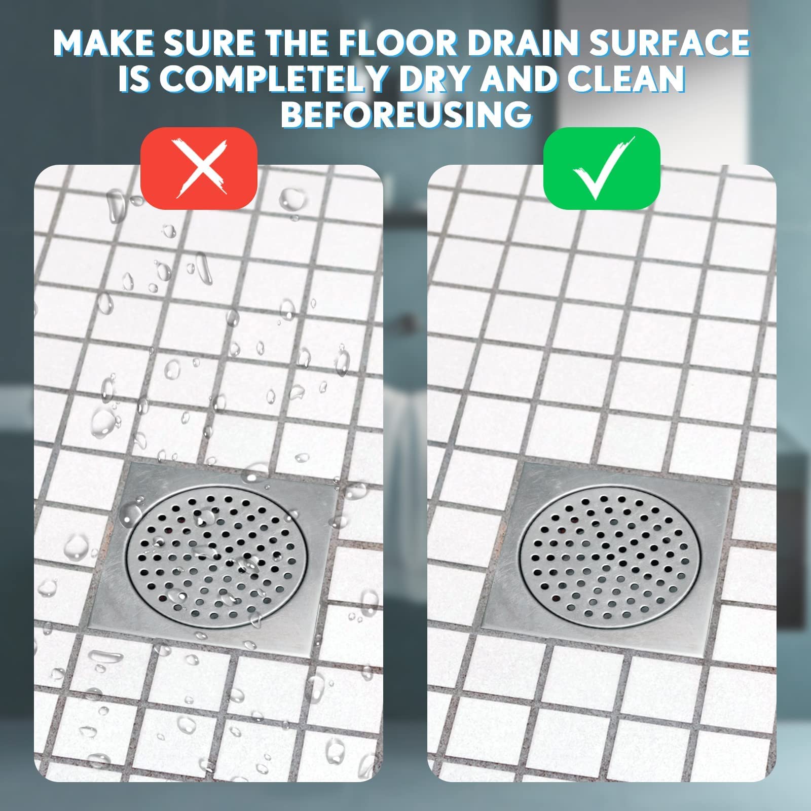 PPKKAI 30 Pack Disposable Shower Drain Hair Catchers - Mesh Filter Sink Strainer Stickers for Bathtub, Kitchen & Bathroom - Catches Pet Hair, Human Hair & Debris - Perfect for Homes with Dogs, Cats & Long Hair Owners