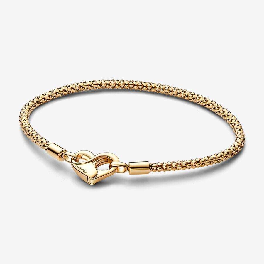 PANDORA Moments Studded Chain Bracelet for Women - Compatible with PANDORA Charms - Elegant Charm Bracelet Gift for Her with Gift Box (7.1 Inch) - Perfect for Anniversaries, Birthdays & Special Occasions