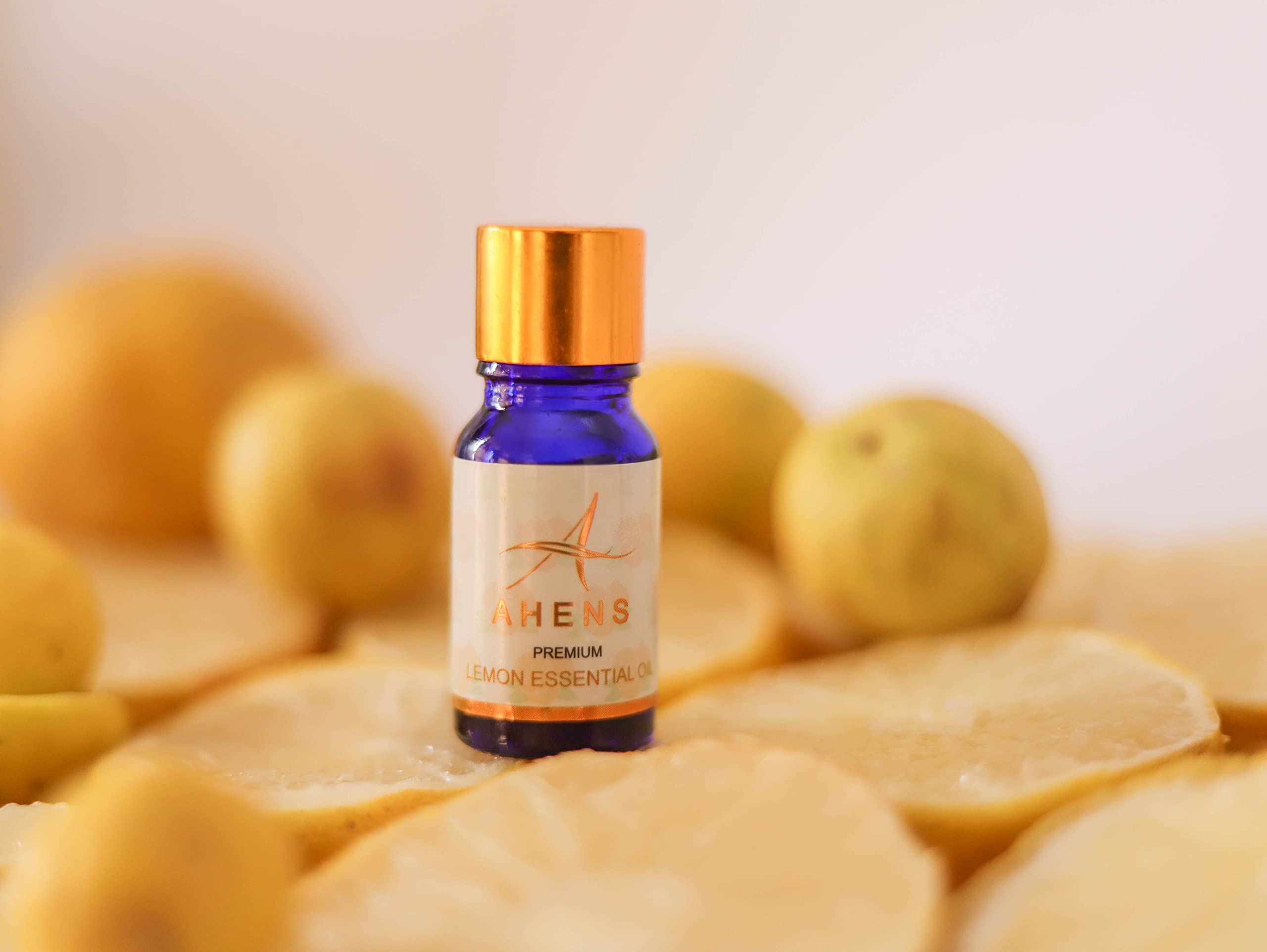 Pure Lemon Essential Oil for Aromatherapy, Diffusers & DIY Skincare – 100% Natural, Cold-Pressed, Therapeutic Grade – Uplift Mood & Refresh Home