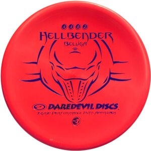Daredevil Disc Golf Hellbender Beluga (XGP) Putter - Premium Golf Disc for Putting Practice & Tournament Play - Perfect for Beginners and Pros on the Course