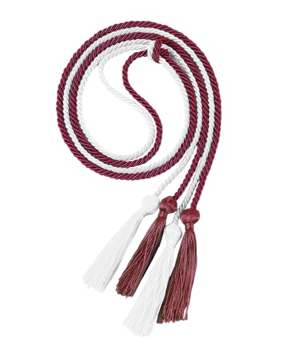 Maroon + White