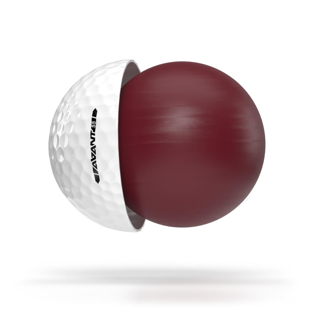 ONCORE GOLF Avant 55 Premium Golf Balls - 12 Pack | Award-Winning Performance & Exceptional Value for Distance & Control | Perfect for Recreational Golfers & Driving Range Practice