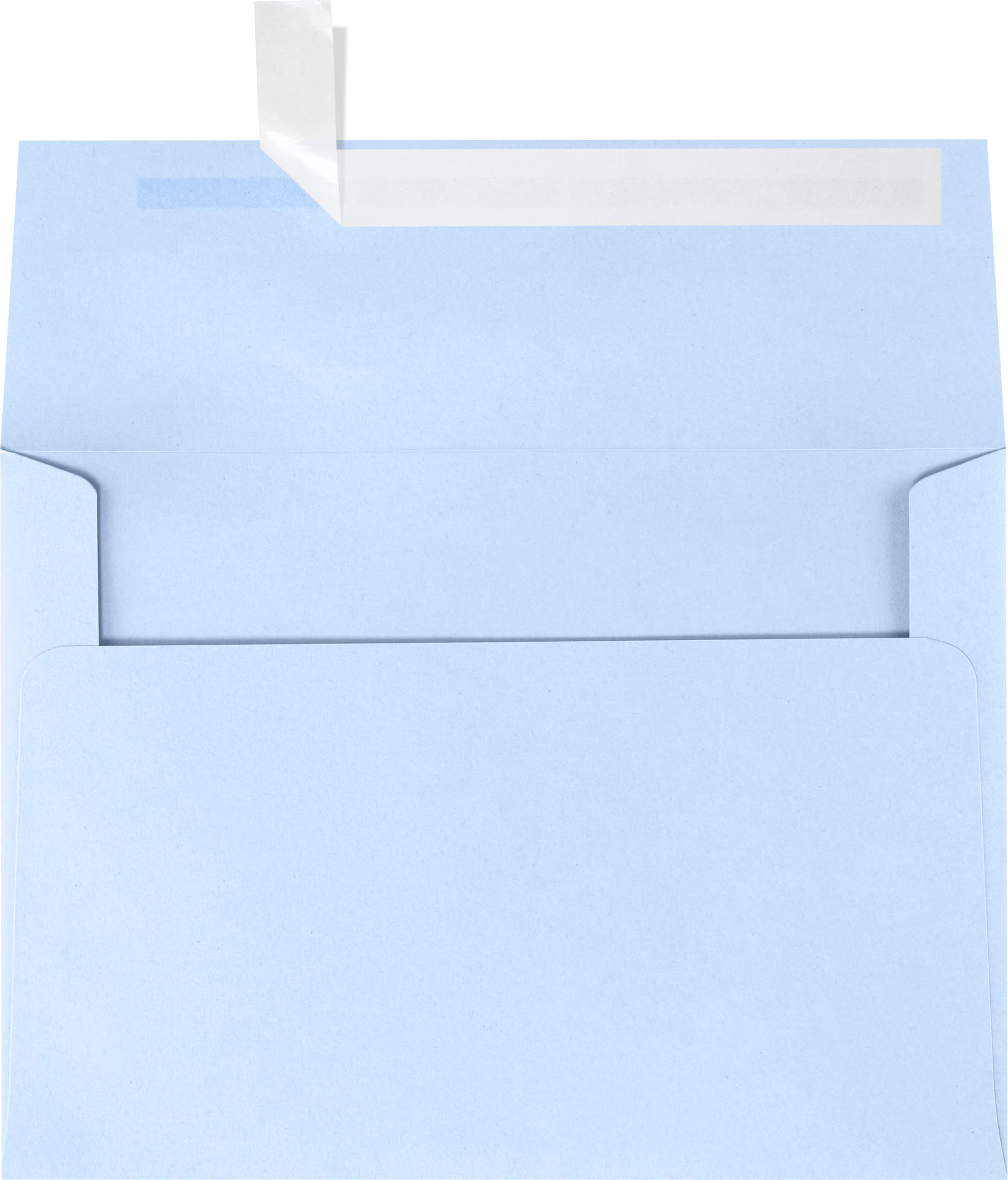 LUXPAPER A7 Printable Invitation Envelopes for 5x7 Cards - 80 lb. Premium Baby Blue Paper, Self-Sealing Peel & Press, 1000 Pack (5.25x7.25 in) - Perfect for Weddings, Parties, Business Events & Greeting Cards