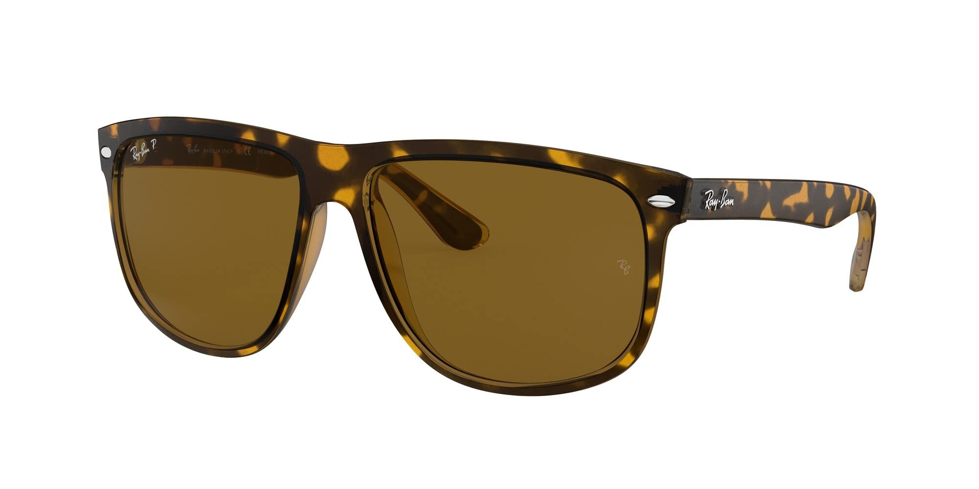 Ray-Ban RB4147 Classic Boyfriend Square Sunglasses for Women - UV Protection, Polarized Lenses - Perfect for Driving, Beach & Outdoor Activities
