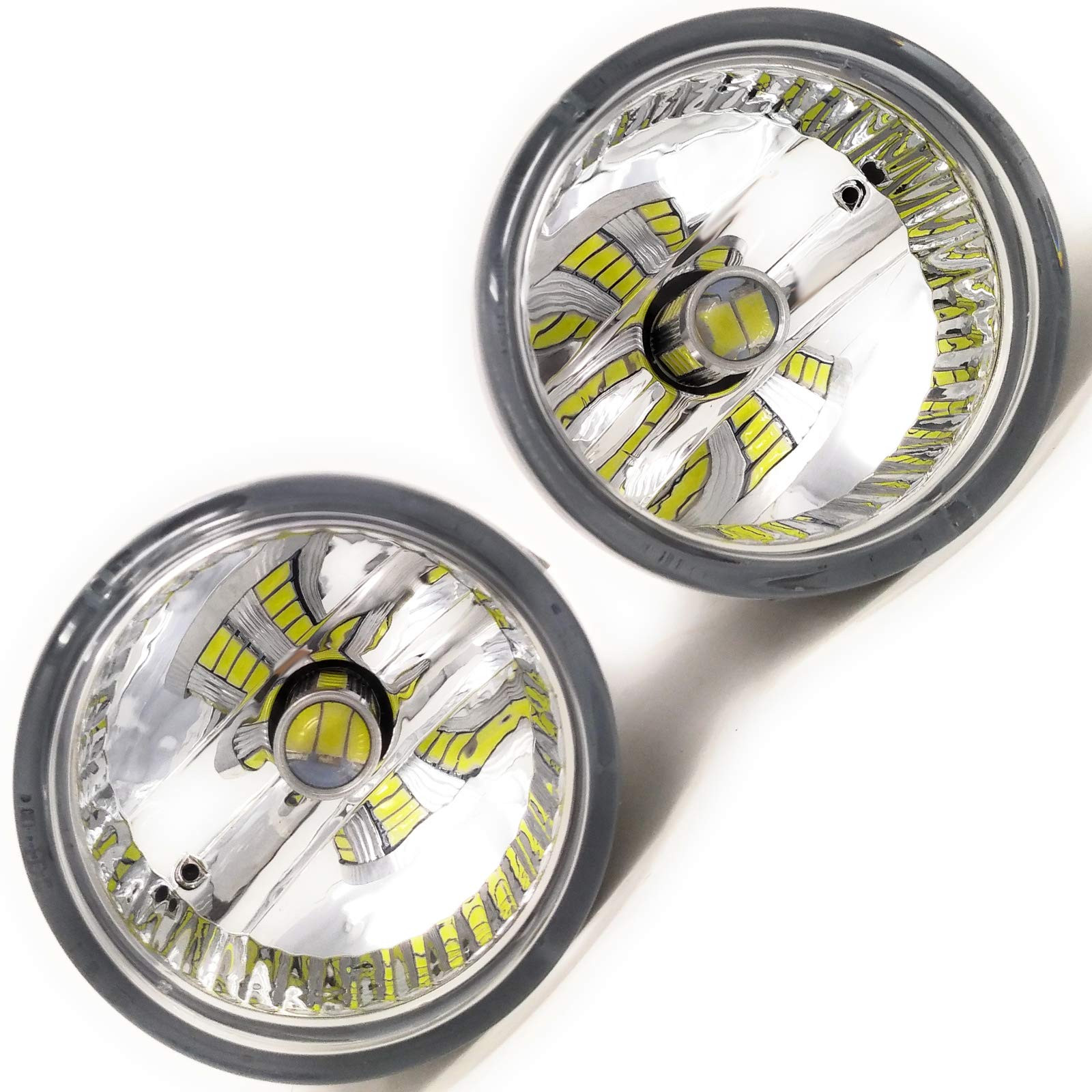 2Pcs LED Fog Light Bulbs for Toyota Echo 2004-2005 - Super Bright H11 Replacement Fog Lamps - Waterproof & Durable for Night Driving & Bad Weather Conditions