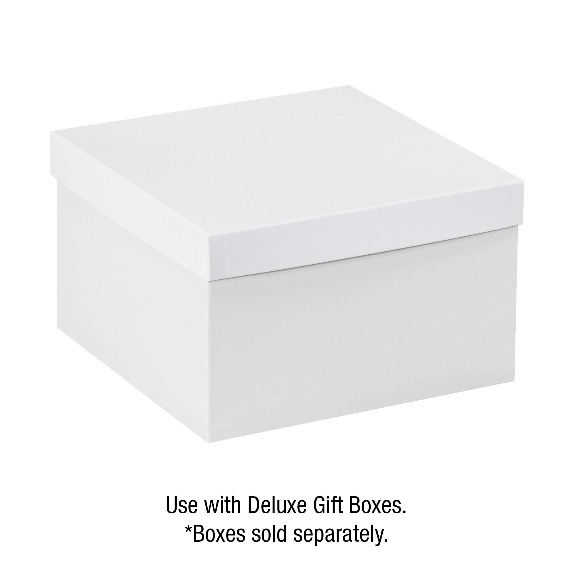 Aviditi 10x10 Inch White Gift Box Lids - Pack of 50 | Perfect for Holiday Gifts, Birthday Presents & Special Occasions | Great for Party Favors, Wedding Decor & DIY Craft Projects