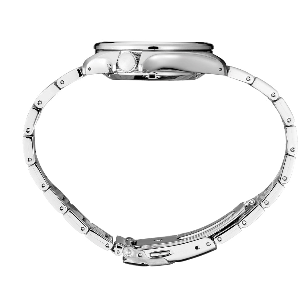 Seiko SRPE51 5 Sports 40mm Automatic Watch - Grey Dial on Stainless Steel Bracelet | Men's Diver Style Watch for Swimming, Diving & Everyday Wear