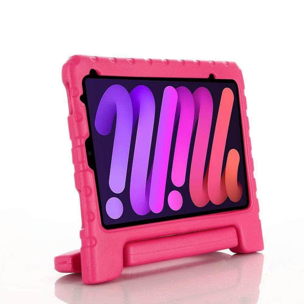 iPad Mini 6 Shockproof Case for Kids with EVA Stand - Durable Protective Cover for School, Travel & Playtime