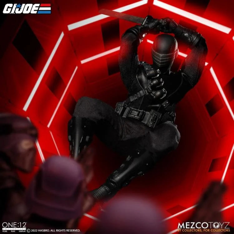 G.I. Joe One:12 Collective Deluxe Snake Eyes Action Figure - Highly Articulated Collectible Toy for Display & Play - Perfect for Fans, Collectors & Gift Giving