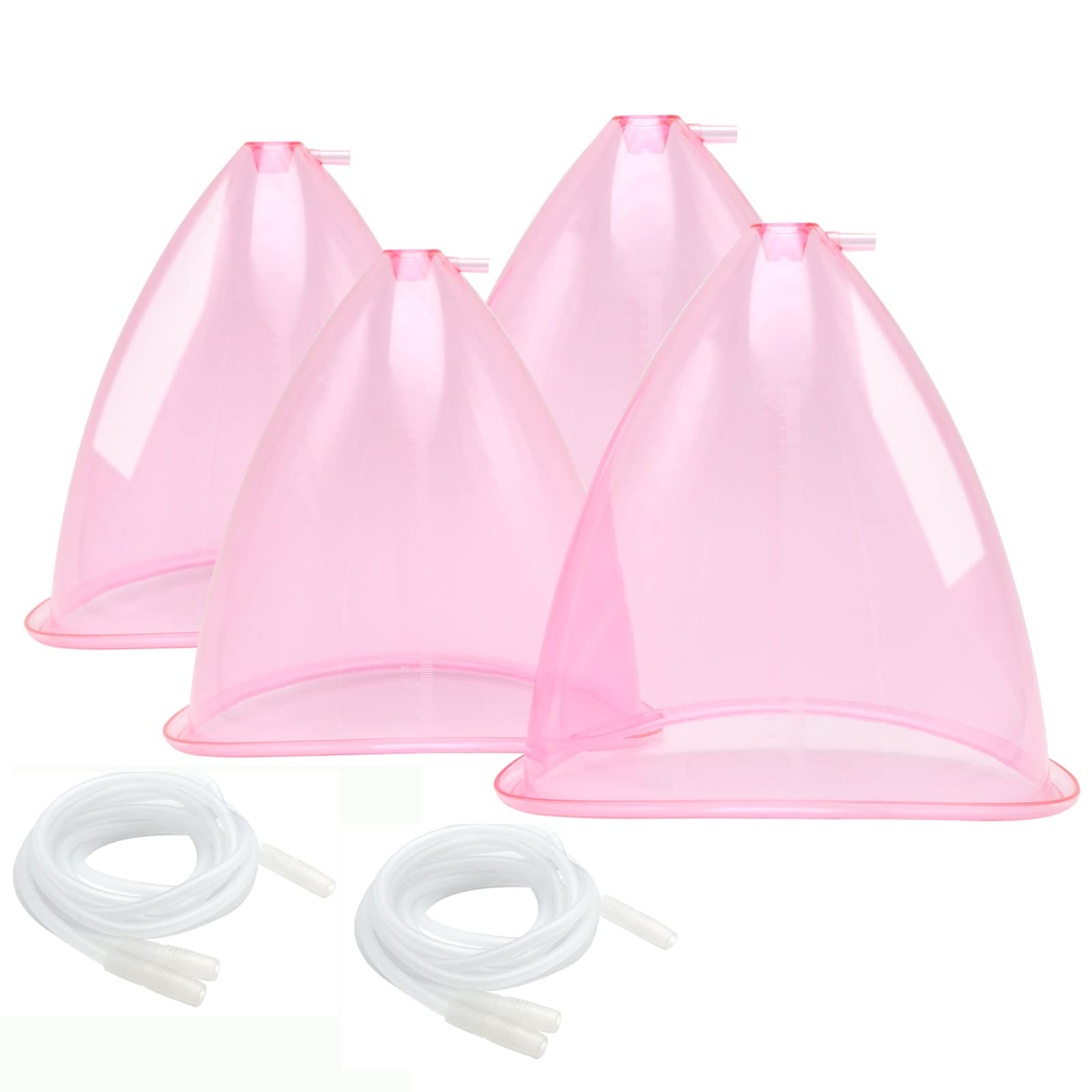 XXL Buttocks Vacuum Therapy Cups - 210ml & 180ml (8.26