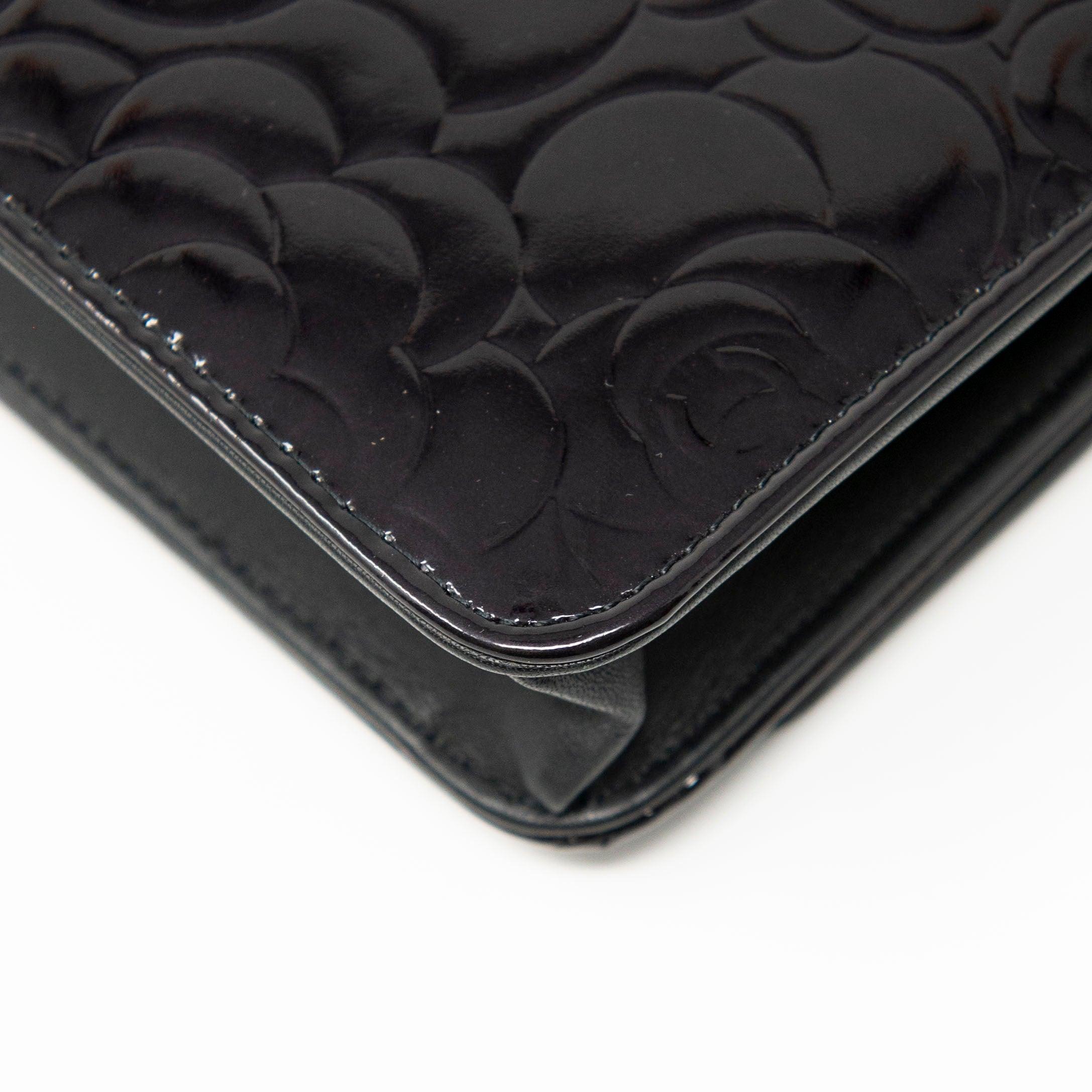 Chanel Black Camellia Wallet On Chain Crossbody Bag - Luxury Designer WOC for Women | Perfect for Evening Parties, Date Nights & Special Occasions