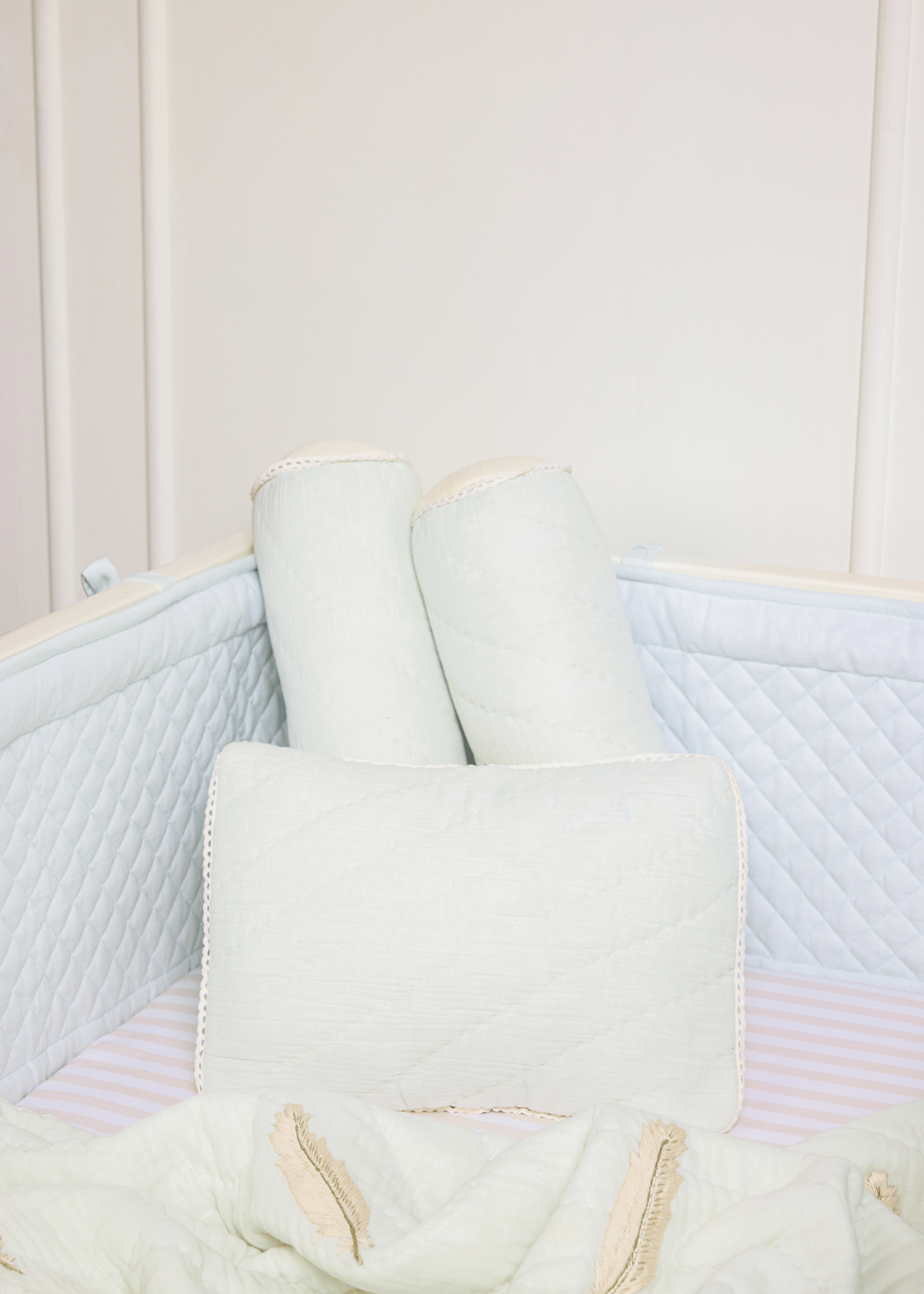Plume Baby Pillow - Soft & Breathable Infant Head Support for Safe Sleep, Tummy Time & Newborn Comfort - Perfect for Crib, Stroller & Car Seat