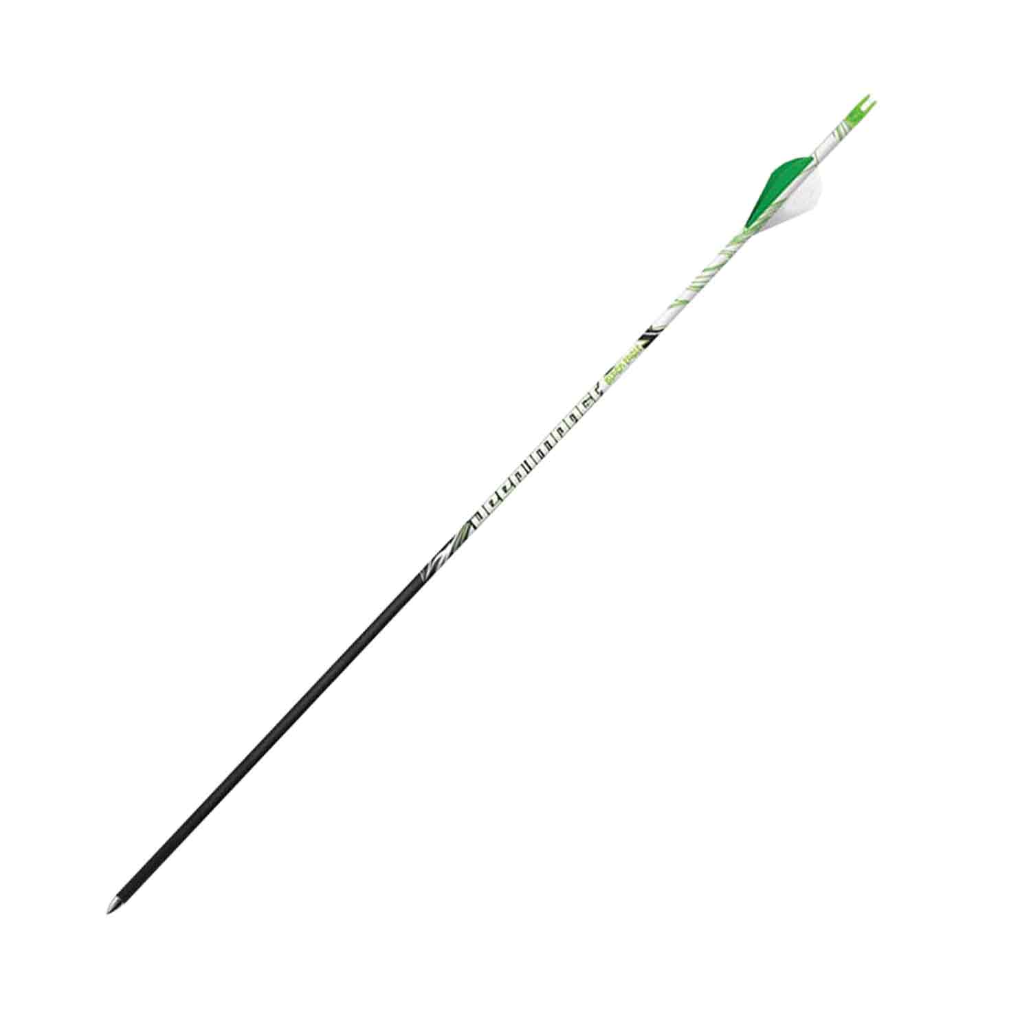 Black Eagle Deep Impact V1 Fletched Arrows (.003) - High Performance Carbon Arrows for Target Shooting & Hunting | Perfect for 3D Archery Competitions & Outdoor Adventures