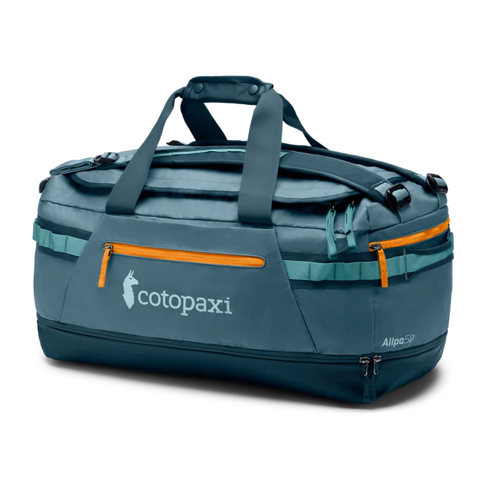 Allpa 50L Travel Duffel Bag - Waterproof Carry-On Backpack for Outdoor Adventures, Gym & Weekend Getaways