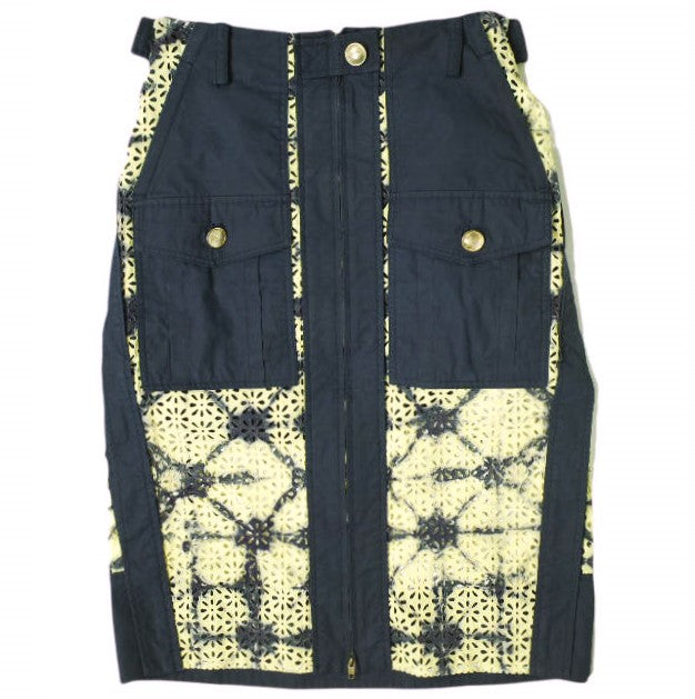 3.1 Phillip Lim Printed Broderie Anglaise Skirt | Floral Embroidered Midi Skirt for Women | Perfect for Summer Outfits, Weddings & Date Nights