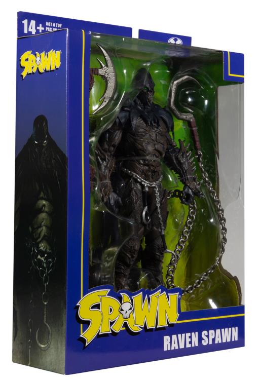 Raven Spawn Deluxe Action Figure - Spawn's Universe Collectible Toy for Adults & Fans | Perfect for Display, Gifts & Comic Book Collections