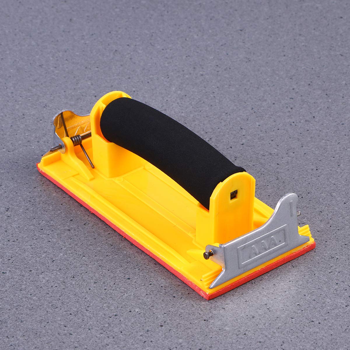 **Wet & Dry Sandpaper Holder with Comfort Grip - Handheld Sanding Tool for Walls, Wood, Metal & DIY Projects**