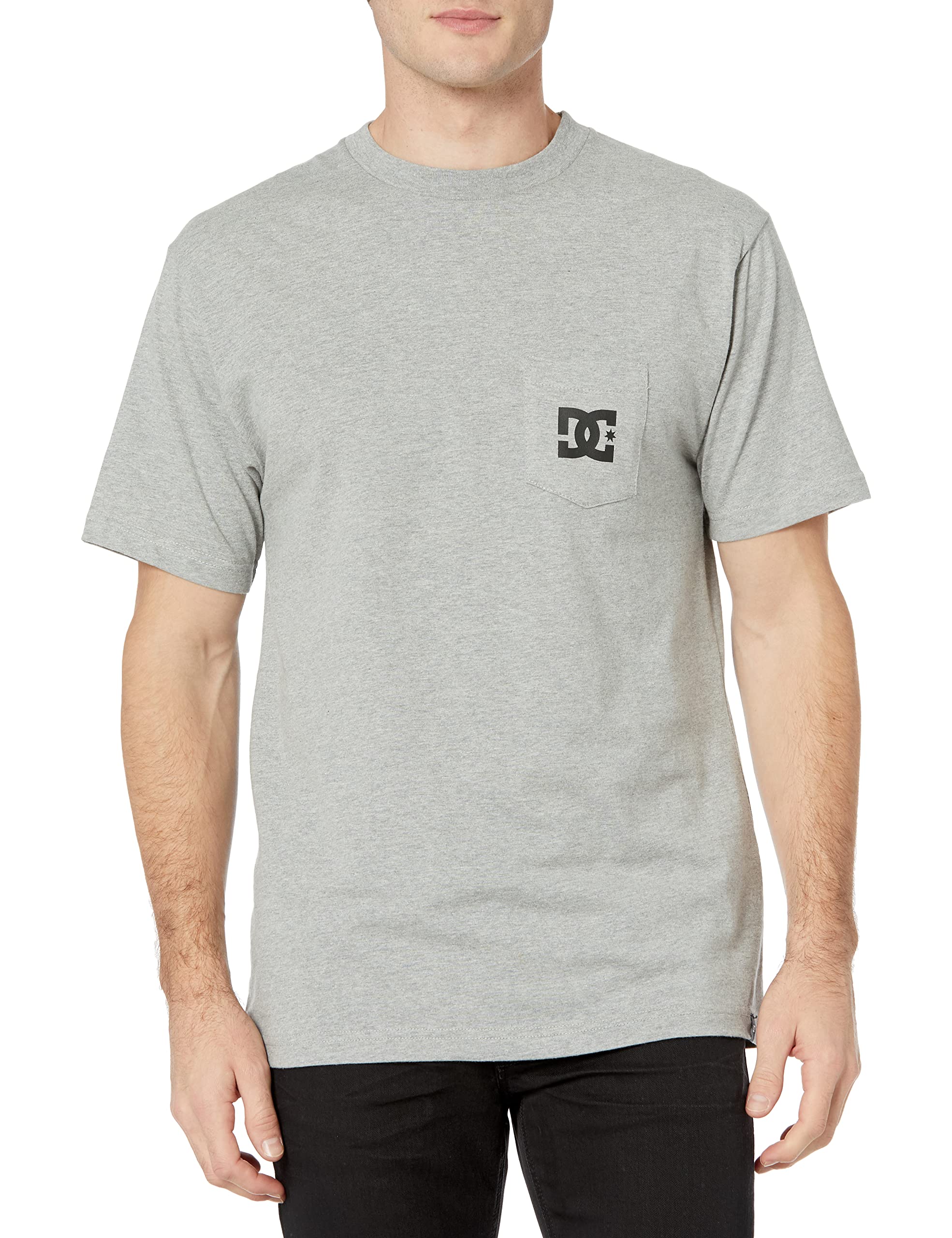DC APPAREL Men's DC Star Pocket Short Sleeve T-Shirt - Casual Graphic Tee for Streetwear & Everyday Wear