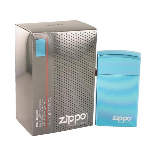 Zippo Blue 90ml Eau de Toilette for Men - Fresh Citrus & Woody Fragrance - Perfect for Daily Wear, Office & Date Nights