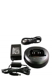 Motorola BPR40 MAG1 Rapid Rate Single Charger - Fast Charging for Two-Way Radios - Perfect for Emergency Services, Construction & Outdoor Adventures