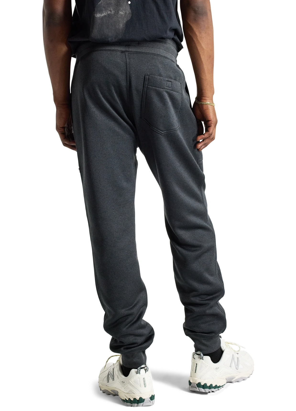 Burton Oak Fleece Track Pants for Men - Soft & Comfortable Jogging Pants for Running, Gym, Lounge & Casual Wear