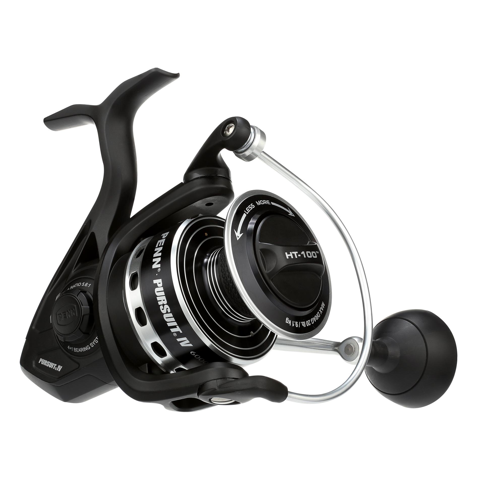 Pursuit® IV Spinning Reel - High Performance Saltwater Fishing Reel with Smooth Drag System | Perfect for Offshore, Inshore, and Surf Fishing Adventures
