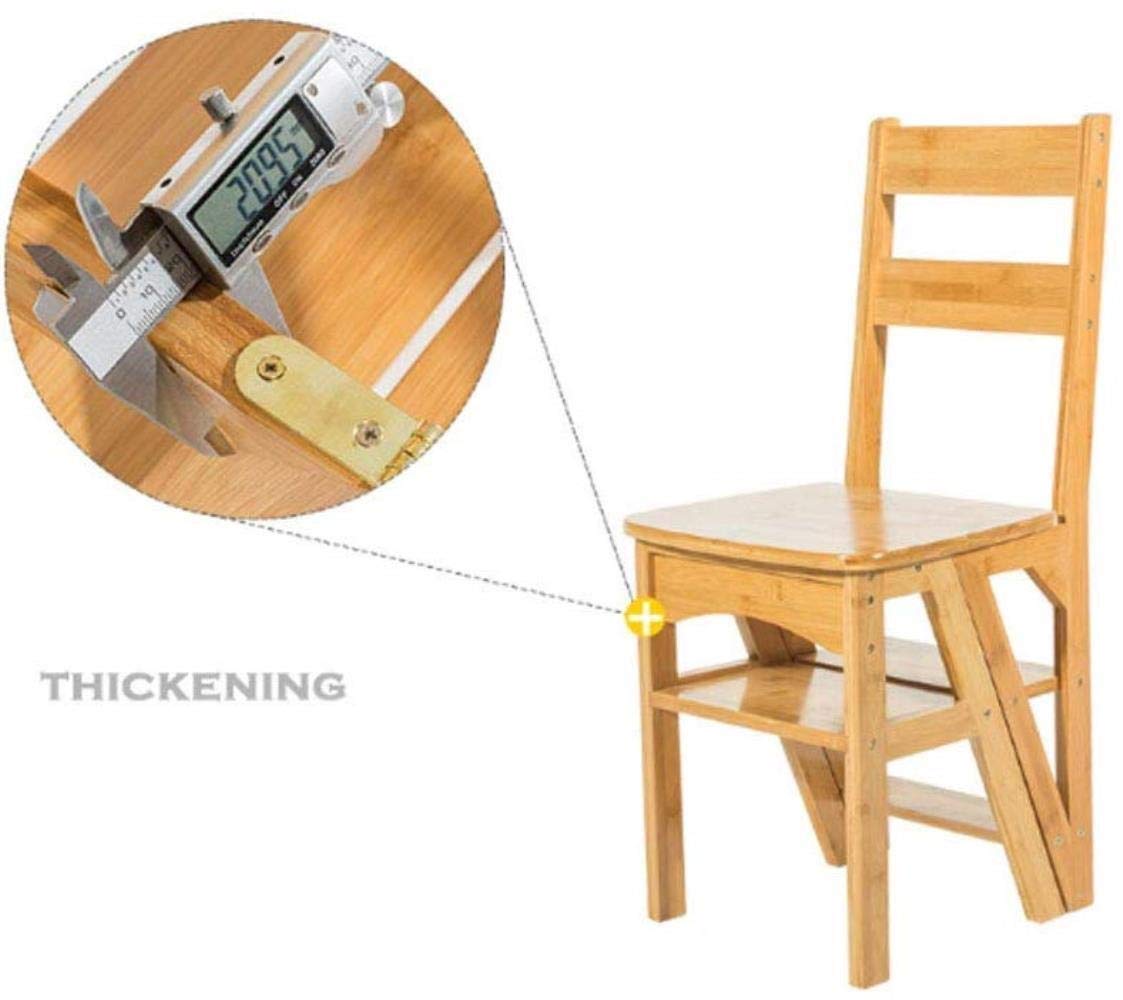 Multi-Purpose Foldable Step Stool for Home - Dual Use Ladder Stool with Storage Shelf, Non-Slip Indoor Climbing Step Stool - Perfect for Kitchen, Bathroom, Kids Room & Home Organization