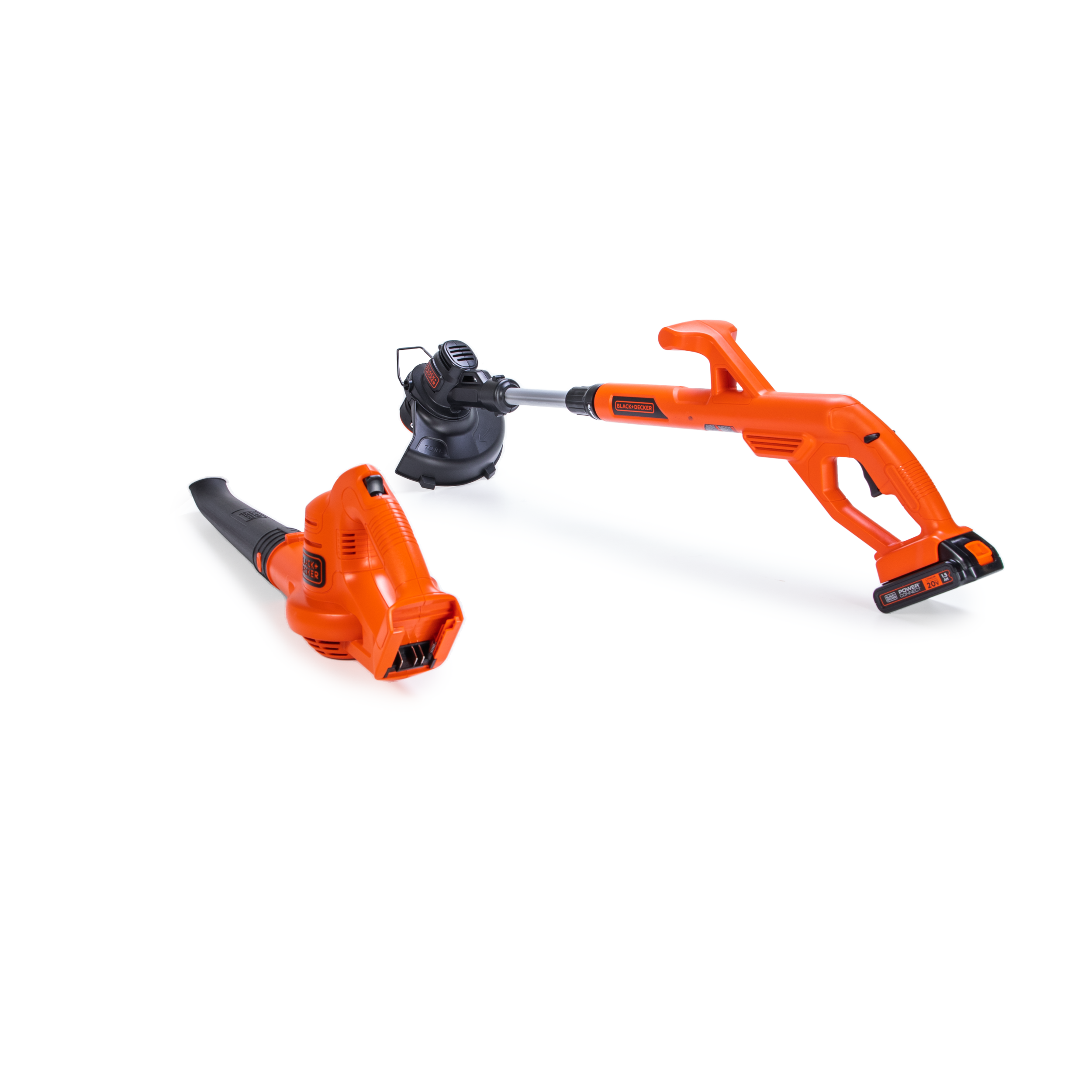 20V MAX* Lithium Cordless 10-Inch String Trimmer and Edger with Hard Surface Sweeper Combo Kit - Perfect for Lawn Care, Yard Maintenance and Driveway Cleaning