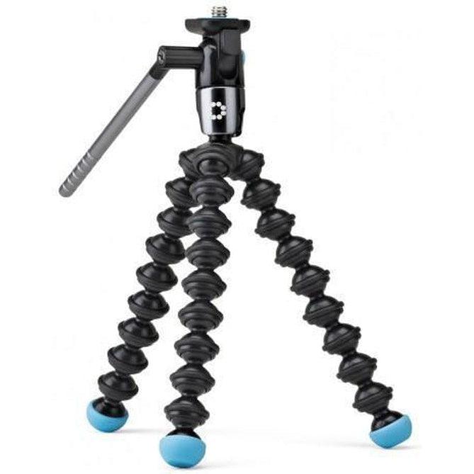 Joby Gorillapod Tripod Stand for Camera & Smartphone - Flexible & Adjustable Legs (Black & Blue) - Perfect for Vlogging, Travel & Outdoor Photography