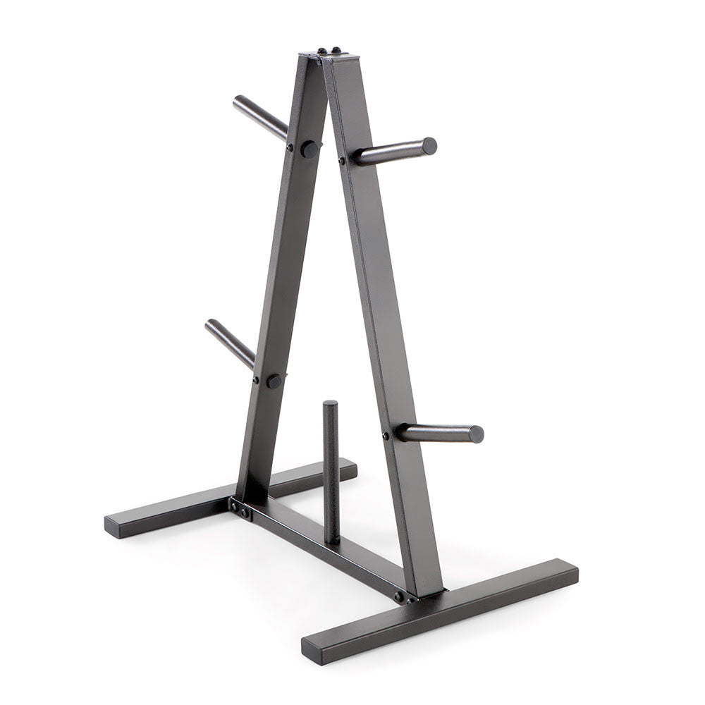 Marcy Standard Weight Plate Tree | PT 5733 - Heavy Duty Weight Plate Storage Rack for Home Gym & Commercial Use | Perfect for Dumbbell, Barbell & Olympic Weight Plates Organization