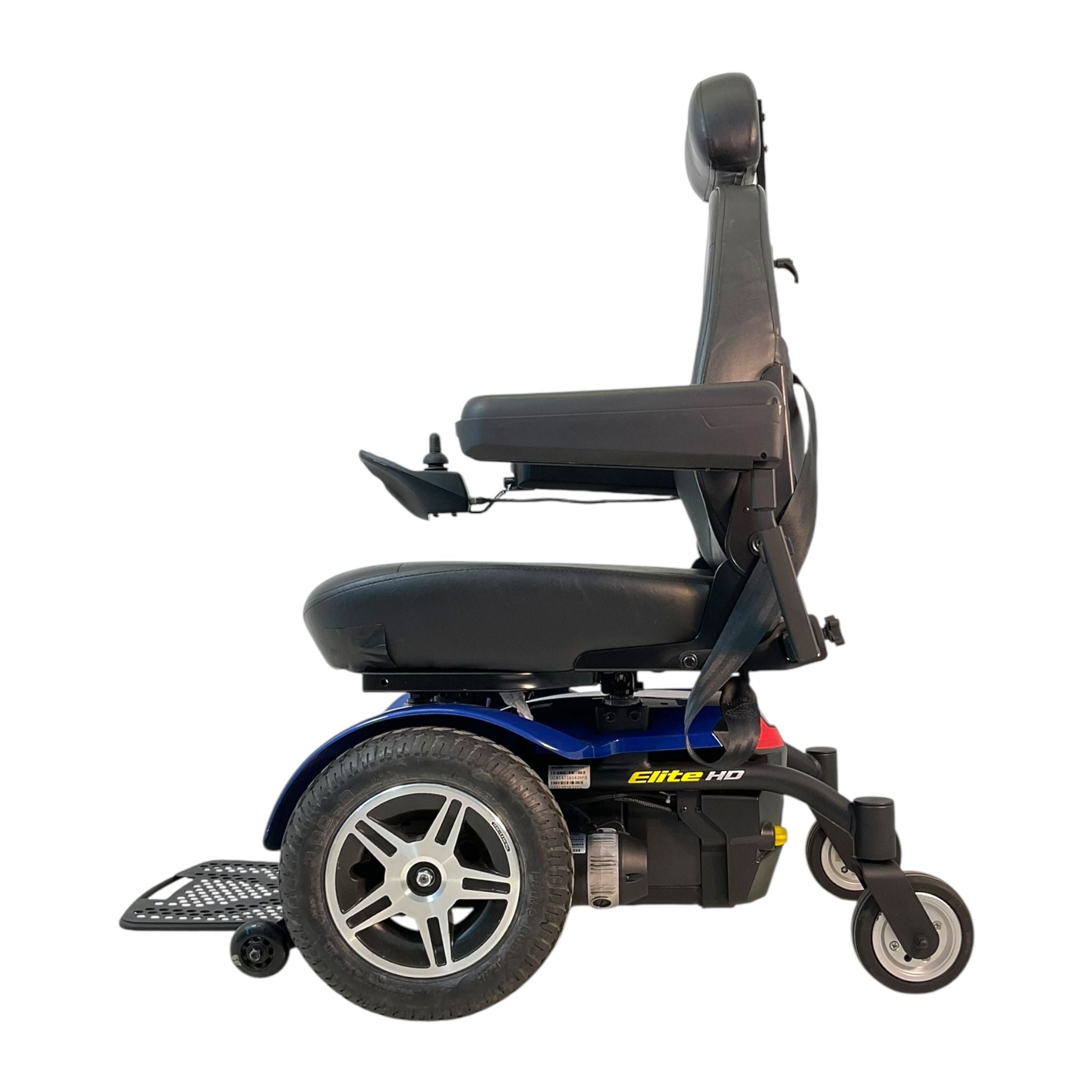 Pride Mobility Jazzy Elite HD Bariatric Power Wheelchair - Heavy Duty 450 lbs Weight Capacity | 22x20 Inch Wide Seat | Manual Reclining Function | Ideal for Indoor & Outdoor Mobility Assistance