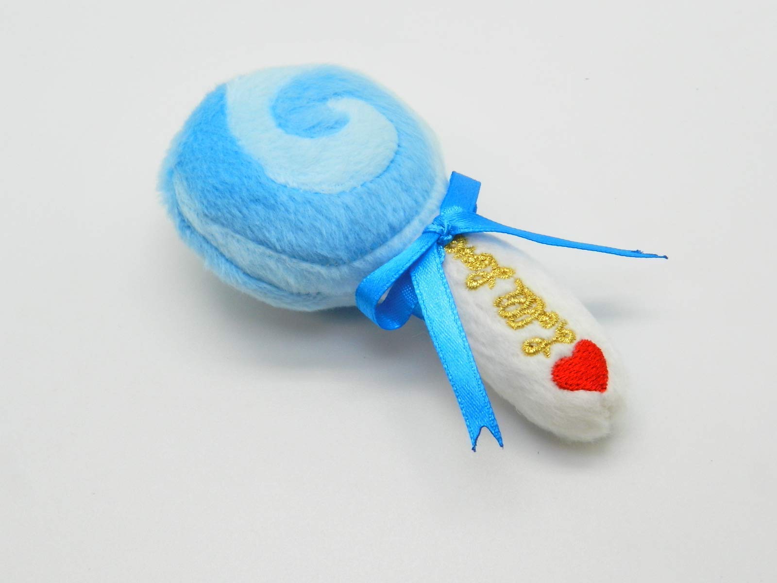 **Crinkle Squeaky Lollipop Dog Plush Toy - Funny Chew Toy for Small Dogs & Puppies, Interactive Pet Play with Sound (2-Pack) - Perfect for Training, Teething & Playtime**