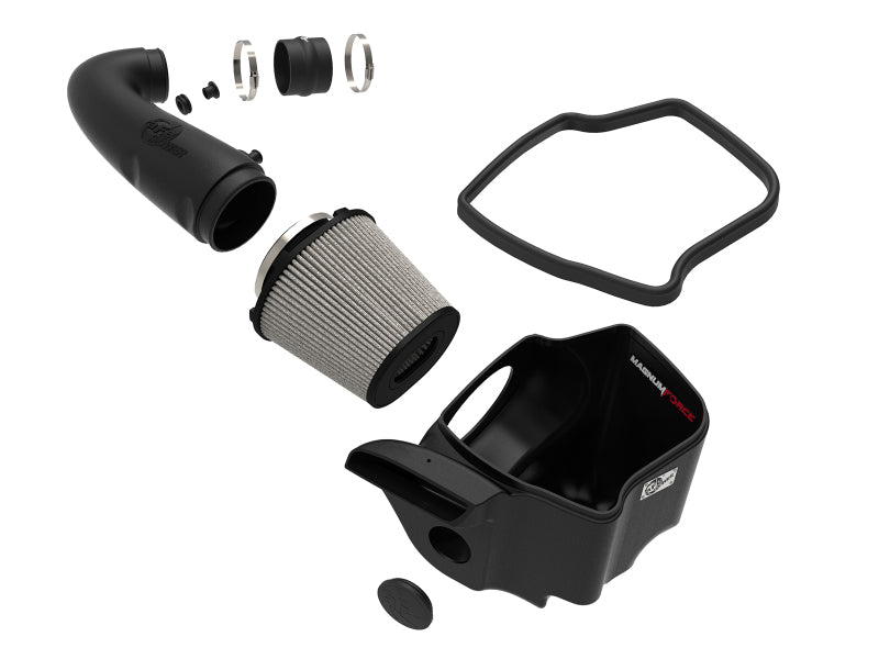 aFe Magnum FORCE Pro Dry S Cold Air Intake System for 2011-2019 Jeep Grand Cherokee (WK2) V8 5.7L - High Performance Air Filter Upgrade for Off-Road & Street Driving
