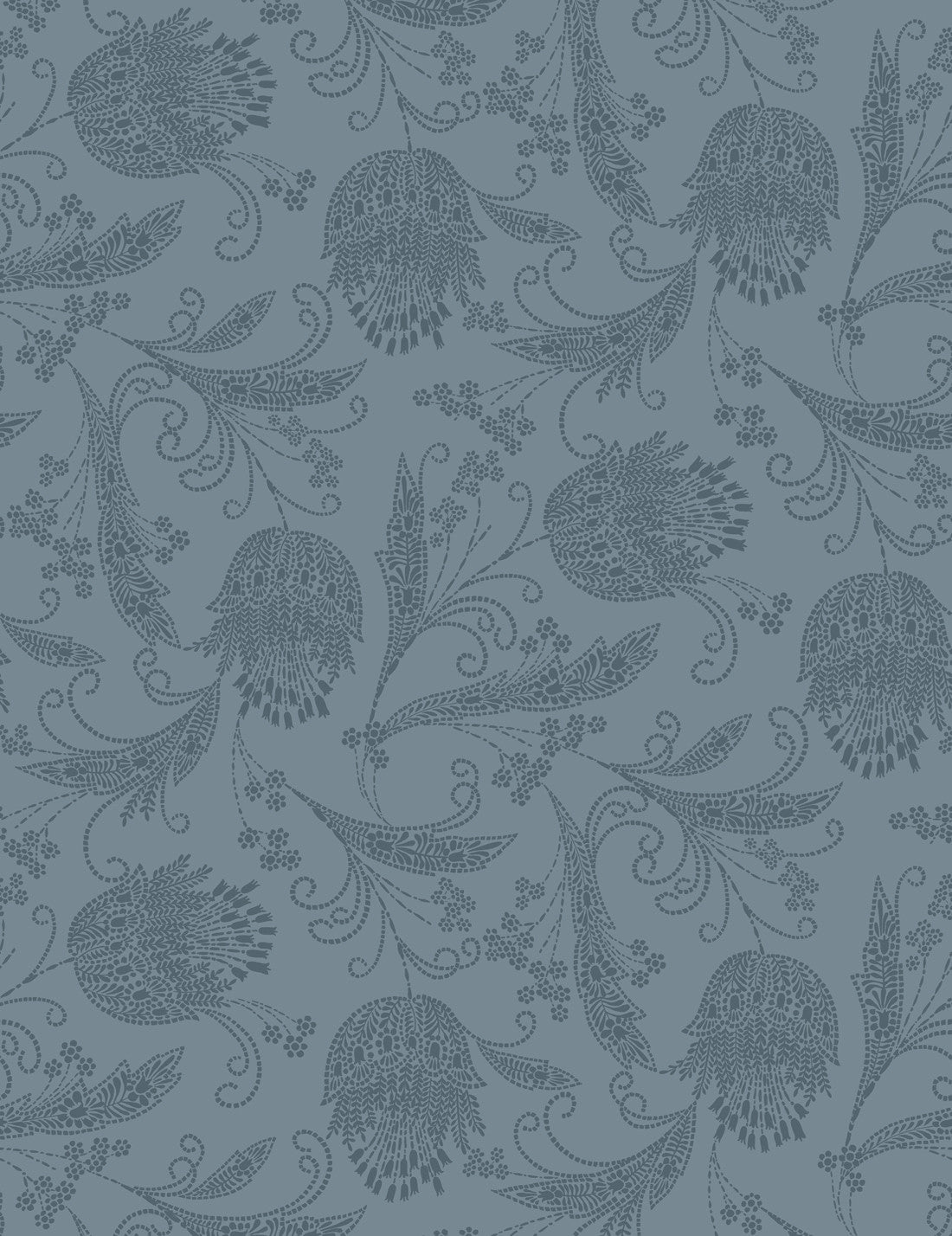 Eleanor Rigby Peel and Stick Wallpaper - Flint/Dior Gray by Wallshoppe | Vintage Music Inspired Removable Wallpaper for Living Room, Bedroom & Home Decor