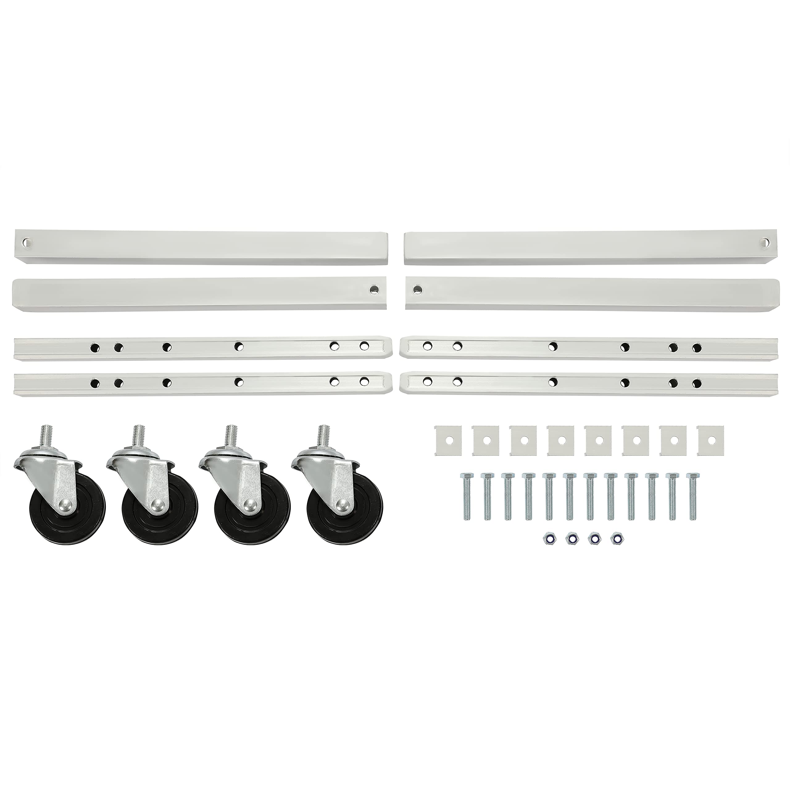 HECASA 25-Tier Adjustable Bun Pan Rack with Brake Wheels - Heavy Duty Aluminum Baking Sheet Organizer for Commercial Kitchen, Bakery, Restaurant, Pizzeria & Home Use - 24.72