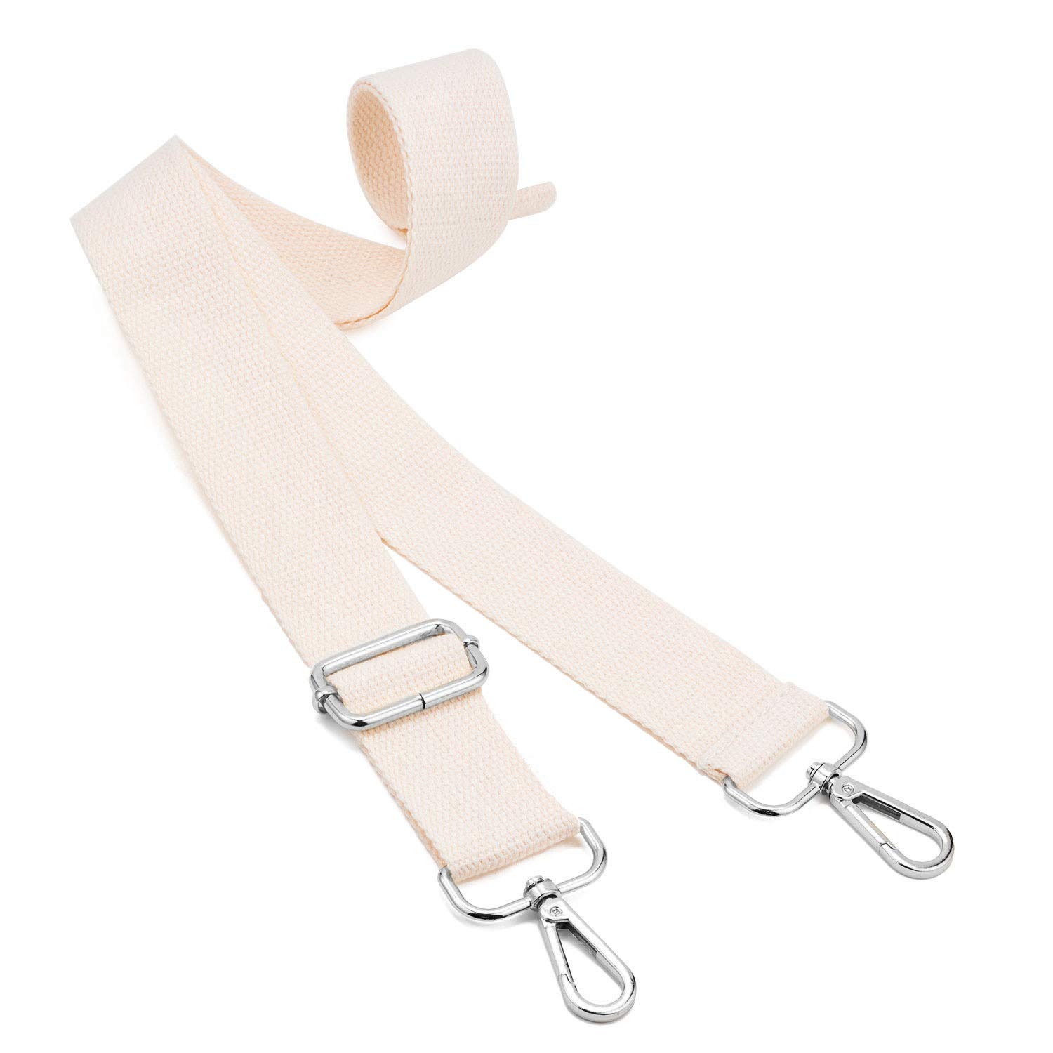 Adjustable Canvas Crossbody Bag Strap - Wide Shoulder Purse Replacement Belt for Women - Perfect for Travel, Shopping & Everyday Use