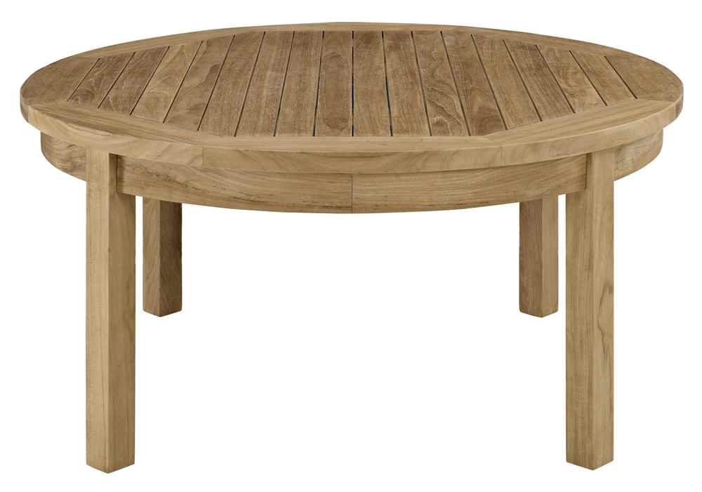 Premium Teak Wood Outdoor Coffee Table - Patio & Garden Decor